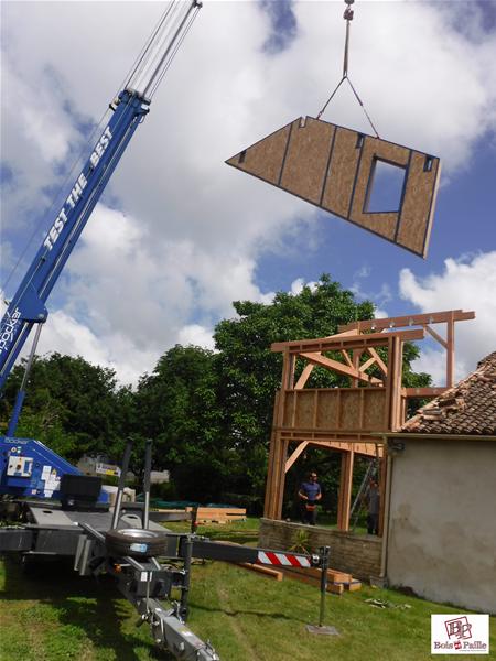 Extension, véranda dans le pays mellois (79)